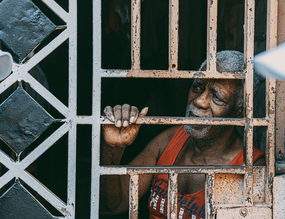 A prisoner in Caribbean