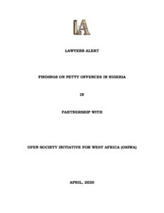 Findings on Petty Offences in Nigeria
