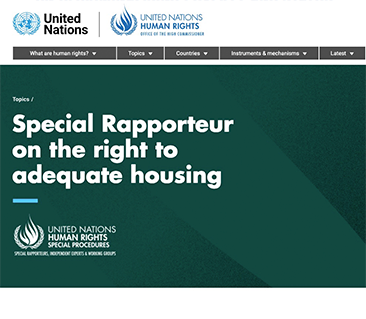 Special Rapporteur adequate housing